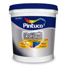 Pintura Koraza Super Acrílico Exter. Blanco Pintuco 2.5 GL