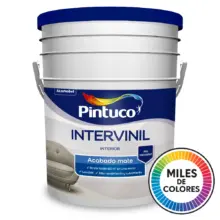 Pintura Intervinil Base Pastel 5 Galones Color Pintuco