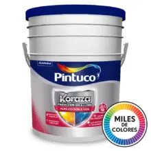 Pintura Koraza Doble Vida Exterior Multicolor Pintuco 5 GL
