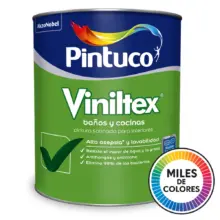 Pintura Viniltex Baños Y Cocina Multicolor Pintuco 1 GL