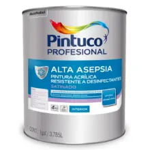 Pintura Acrilica Alta Asepsia 1 Galón Blanco Pintuco