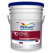 Pintura Koraza Elastomerica Blanco Pintuco 5 Galones