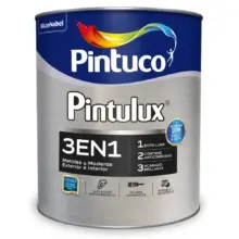 Esmalte Pintulux Teu Int/Ext Blanco Brillante Pintuco 1 GL