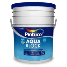 Pintura Aquablock 5 Galones Blanco Pintuco