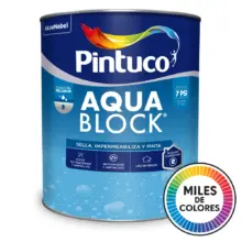 Pintura Aquablock Base Pastel 1 Galon Color Pintuco