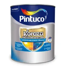 Pintura Koraza Proteccion 3en1 Exterior Blanco Pintuco 1 GL
