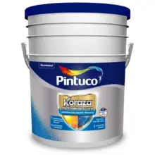 Pintura Koraza Proteccion 3en1 Exterior Blanco Pintuco 5 GL