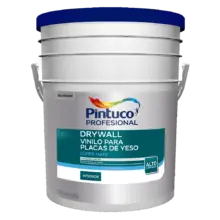 Drywall Vinilo Placas De Yeso Tipo 2 Blanco Pintuco 5 GL