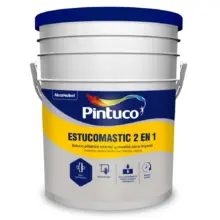 Estucomastic 2en1 Interior Blanco Pintuco Caneca 27 Kg
