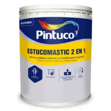 Estucomastic 2en1 Interior Blanco Pintuco 1 Galón