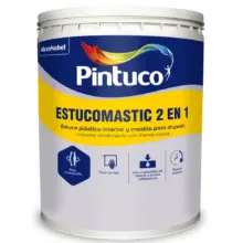 Estucomastic 2en1 Caja 20 Kg Blanco Pintuco