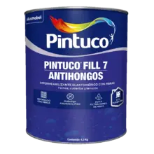 Pintura Pintuco Fill 7 Antihongos Ext Blanco Pintuco 1/4 GL
