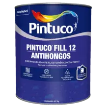 Pintura Pintuco Fill 12 Rapido Secado 4.2 Kg Blanco Pintuco