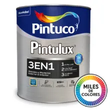 Esmalte Pintulux Teu Int/Ext Multicolor Pintuco 1/4 Galón