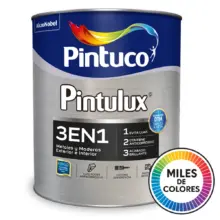 Esmalte Pintulux Teu Int/Ext Multicolor Pintuco 1 Galón