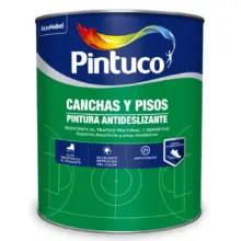 Pintura Canchas Antideslizante Blanco Pintuco 1 Galón