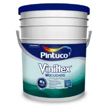 Pintura Viniltex Biocuidado 5 Galones Blanco Pintuco
