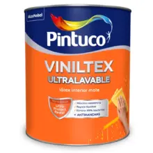 Pintura Viniltex Ultralavable 1 Galón Blanco Pintuco