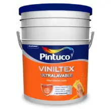 Pintura Viniltex Ultralavable Interior Blanco Pintuco 5 GL