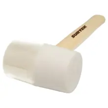 Mazo Con Cabeza De Hule Blanco Tipo Barril 16 oz Surtek