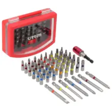 Puntas Hexagono Con Adaptador 1/4" (Jgo. 55 Pzas.) Urrea