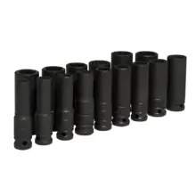 Copas De Impacto Largas Cuadro 1/2" (Jgo. 15 Pzas.) Urrea