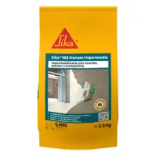 Sika-100 Mortero Recubrimiento Impermeable Cemento Gris 2Kg