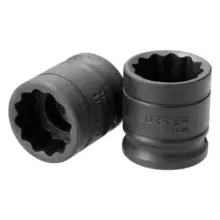 Copa De Impacto 6 P. Acero F. Cuadro 1/2"x27 mm Urrea