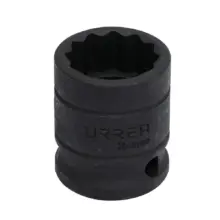 Copa De Impacto 12 P. Acero F. Cuadro 1/2"x 1-1/2" Urrea