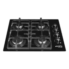 Estufa De Empotrar Abba 4 Puestos Gas Propano Cg 401 V5D N