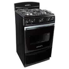 Estufa Con Horno Abba 4 Puestos Mixta Gn Am 301-1N N