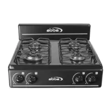 Estufa De Sobreponer Abba 4 Puestos Gas Natural St 400-1N N