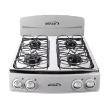 Estufa De Sobreponer Abba 4 Puestos Gas Propano Sg 400-5 Gql