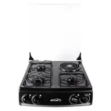 Estufa De Sobreponer Abba 4 Puestos Mixta Glp Sm 400-2 N Ql