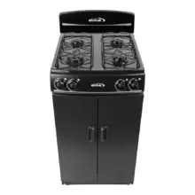 Estufa De Piso Abba 4 Puestos Gas Propano Ab 100-1 N Ql