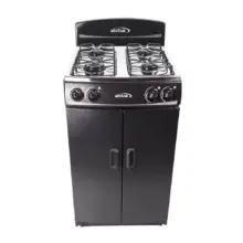 Estufa De Piso Abba 4 Puestos Gas Propano Ab 100-5 N Ql