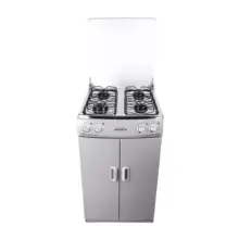 Estufa De Piso Abba 4 Puestos Gas Propano Ab 100-6 G Ql
