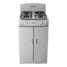 Estufa De Piso Abba 4 Puestos Mixta Glp Am 100-5 G Ql