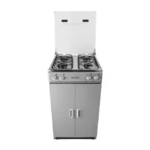 Estufa De Piso Abba 4 Puestos Gas Propano At 100-6 G Ql