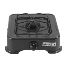 Cocineta Abba 1 Puesto Gas Natural Sg 100-1N Ql Negro