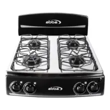 Estufa De Sobreponer Abba 4 Puestos Gas Natural Sg 400-7Nnql