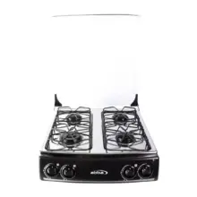 Estufa De Sobreponer Abba 4 Puestos Gas Natural Sg 400-8Nnql