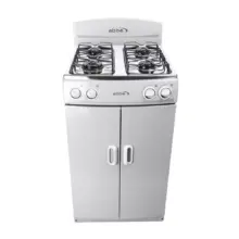 Estufa De Piso Abba 4 Puestos Gas Natural Ab 100-5N G Ql