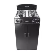 Estufa De Piso Abba 4 Puestos Gas Natural Ab 100-5N N Ql