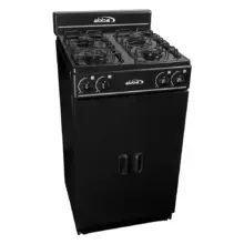 Estufa De Piso Abba 4 Puestos Gas Natural At 100-1N N Ql