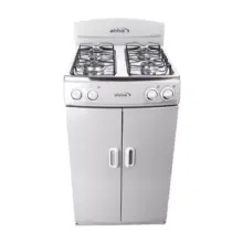 Estufa De Piso Abba 4 Puestos Gas Propano Ab 100-5 G