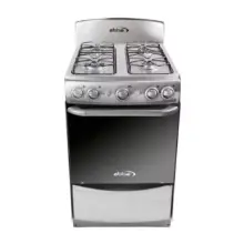 Estufa Con Horno Abba 4 Puestos Gas Propano Ab 201-5 Pl Gt