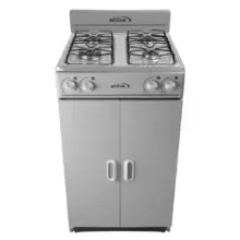 Estufa De Piso Abba 4 Puestos Gas Propano At 100-1 G