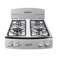 Estufa De Sobreponer Abba 4 Puestos Gas Propano Sg 400-5G
