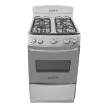 Estufa Con Horno Abba 4 Puestos Gas Natural Ab 101-3N G